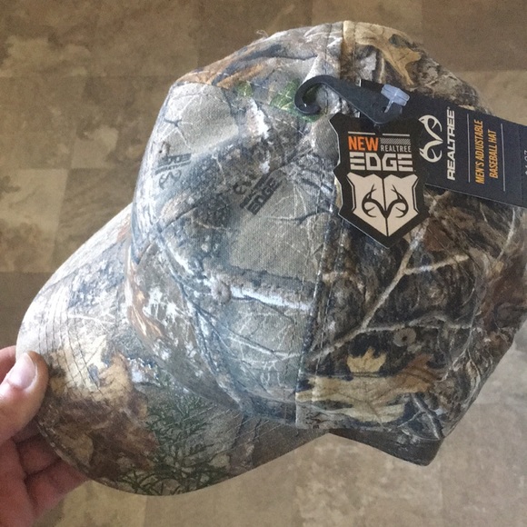 2 Realtree Edge, Men’s Adjustable Baseball Hat’s. GREEN CAMOUFLAGE. NWT. - Picture 8 of 9